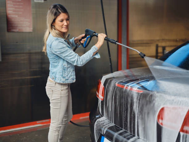 Garage Pressure Washing in Frederic, WI