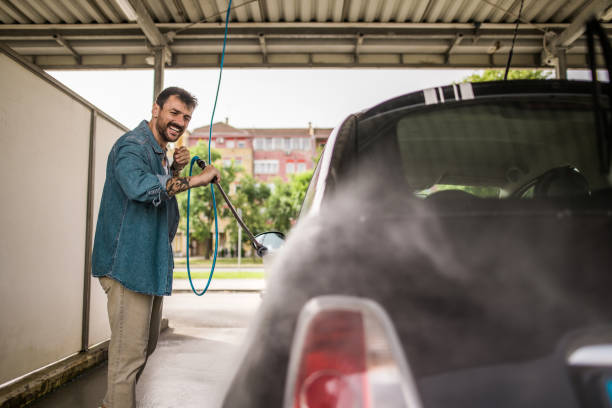 Garage Pressure Washing in Frederic, WI